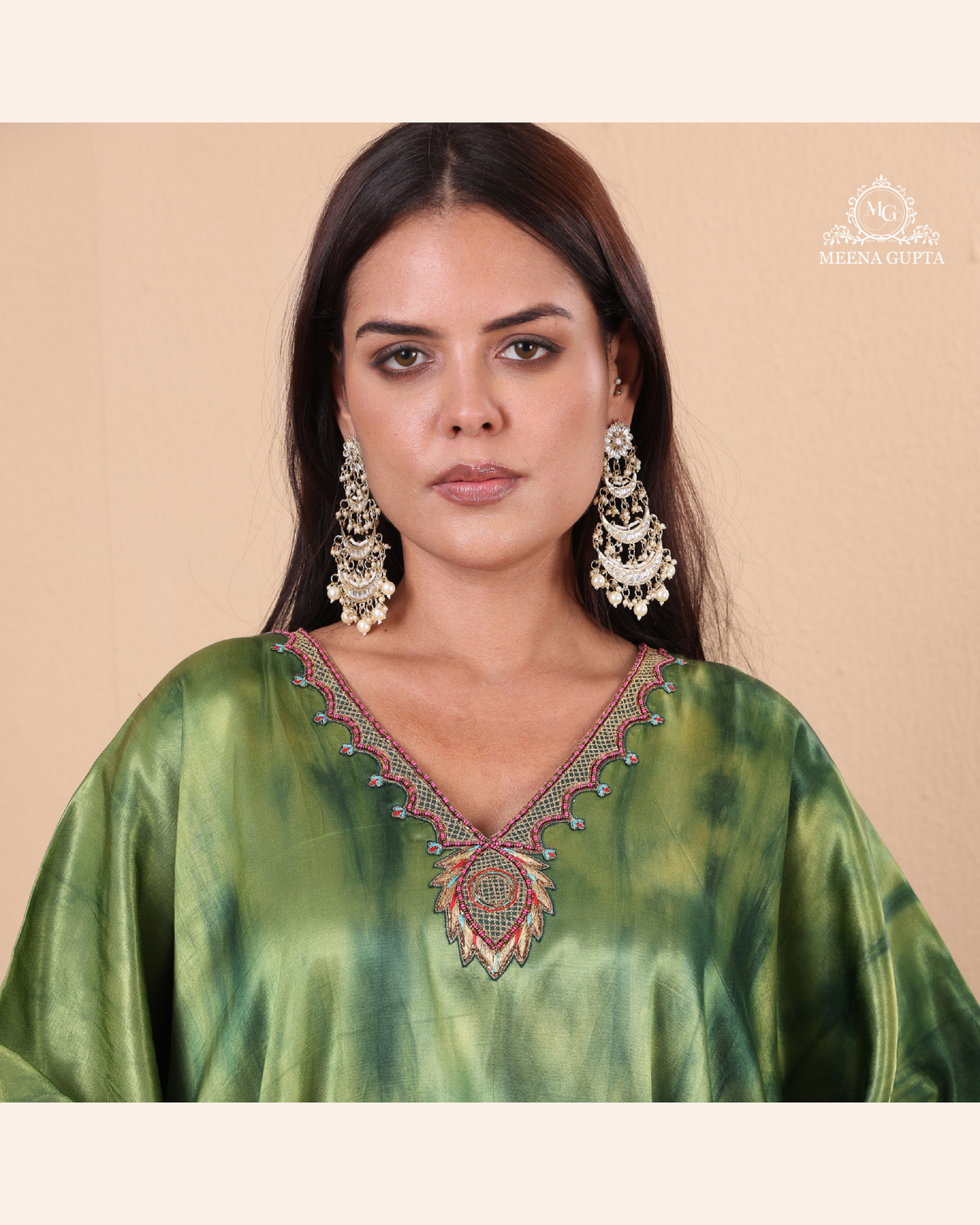 Ethnic Kaftan in Vintage and Antique Embroidery