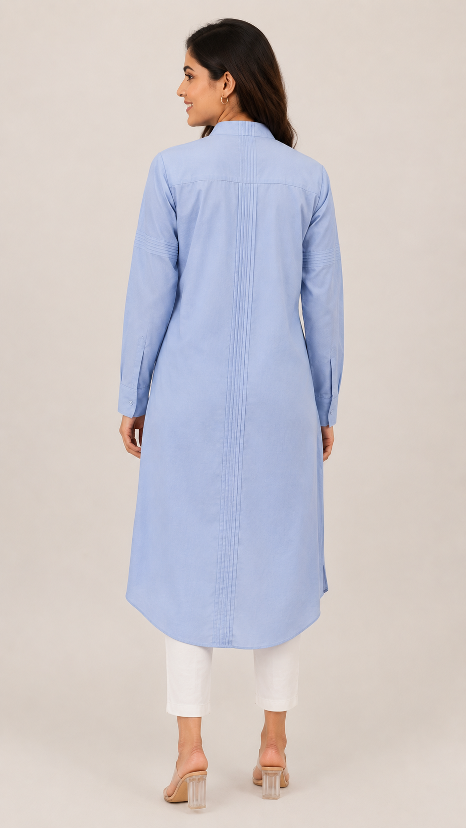 Light Blue Asymmetrical