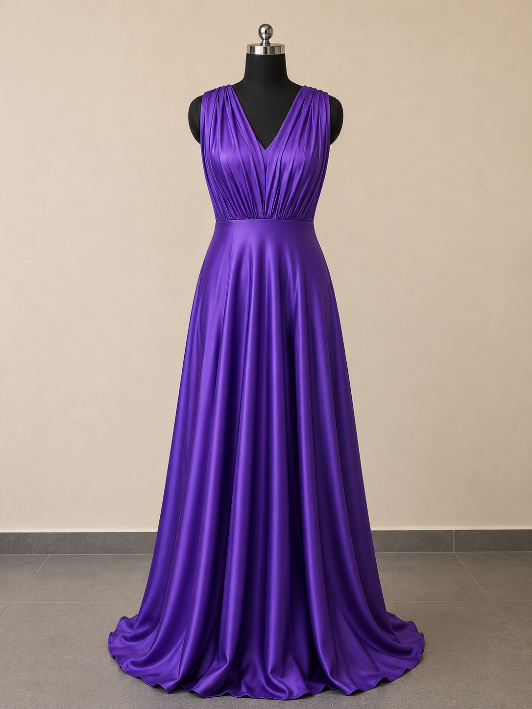 Royal Amethyst Flow Gown