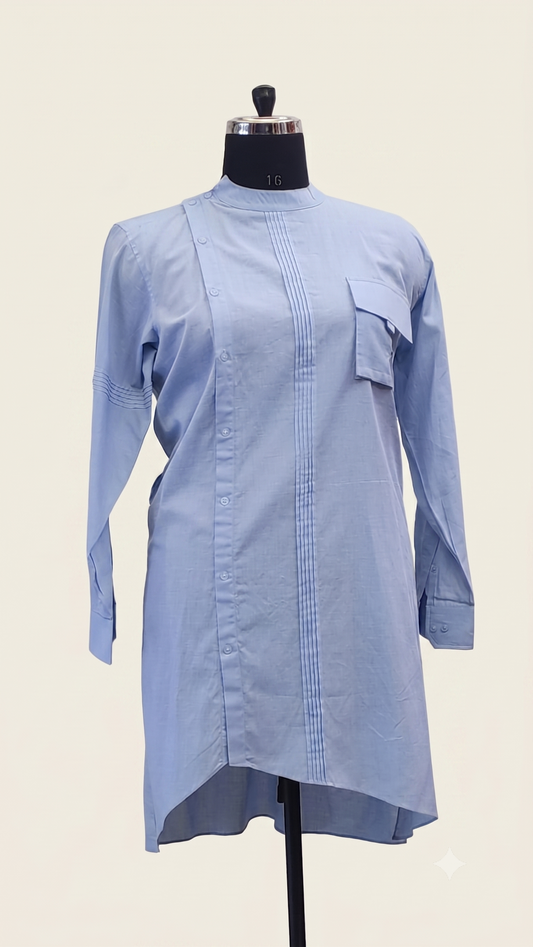 Light Blue Asymmetrical