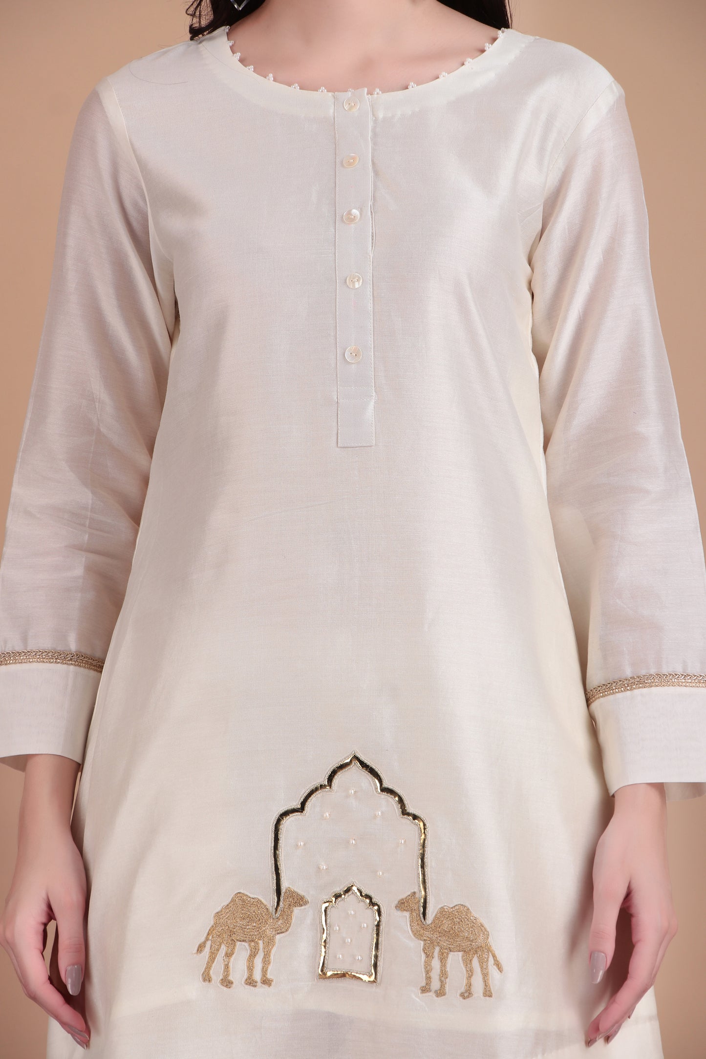 Chanderi Coordset