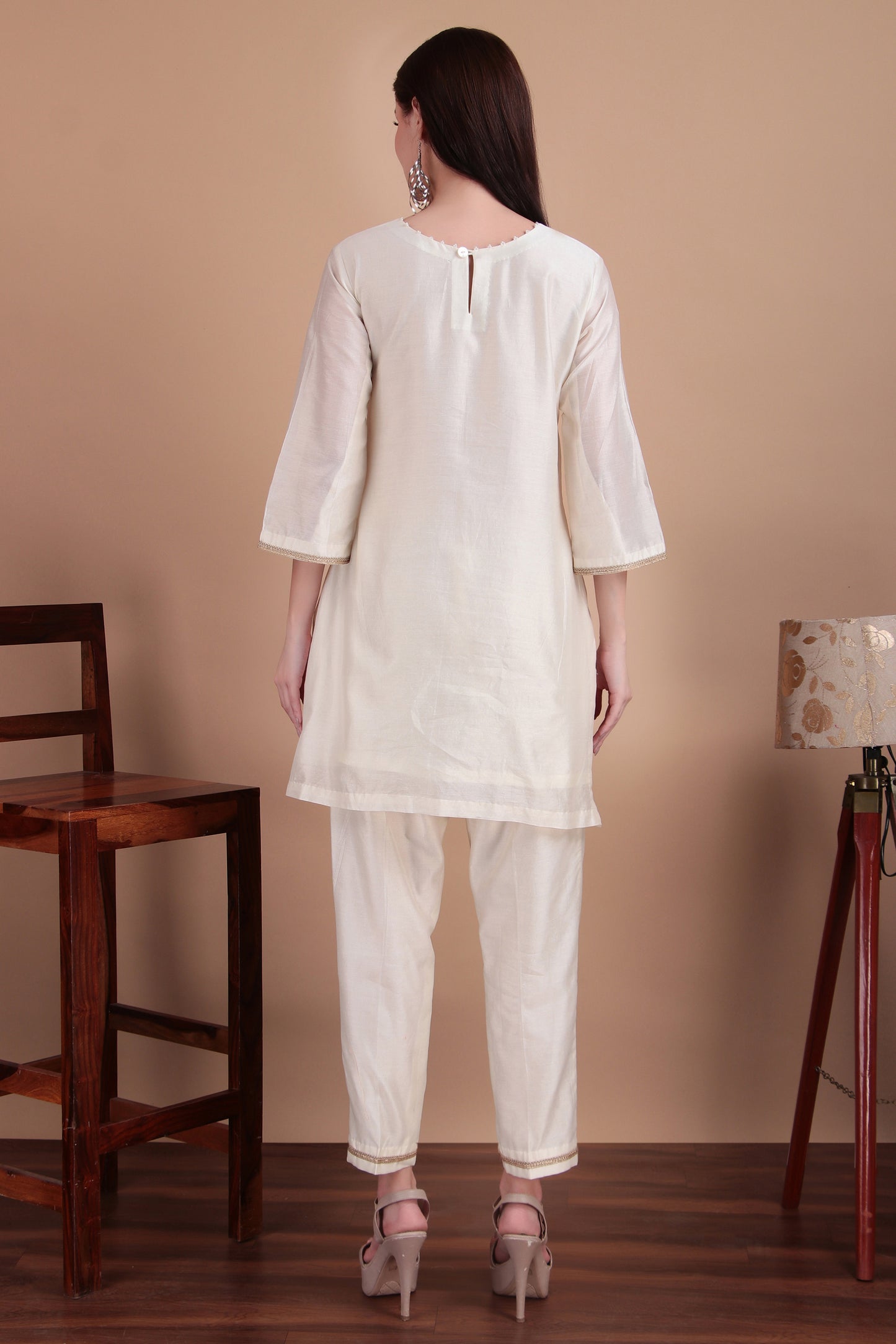 Chanderi Coordset