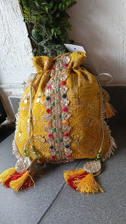 Fancy Embroidered Potlis