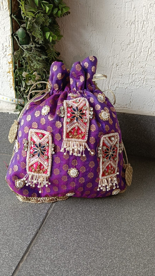 Fancy Embroidered Potlis