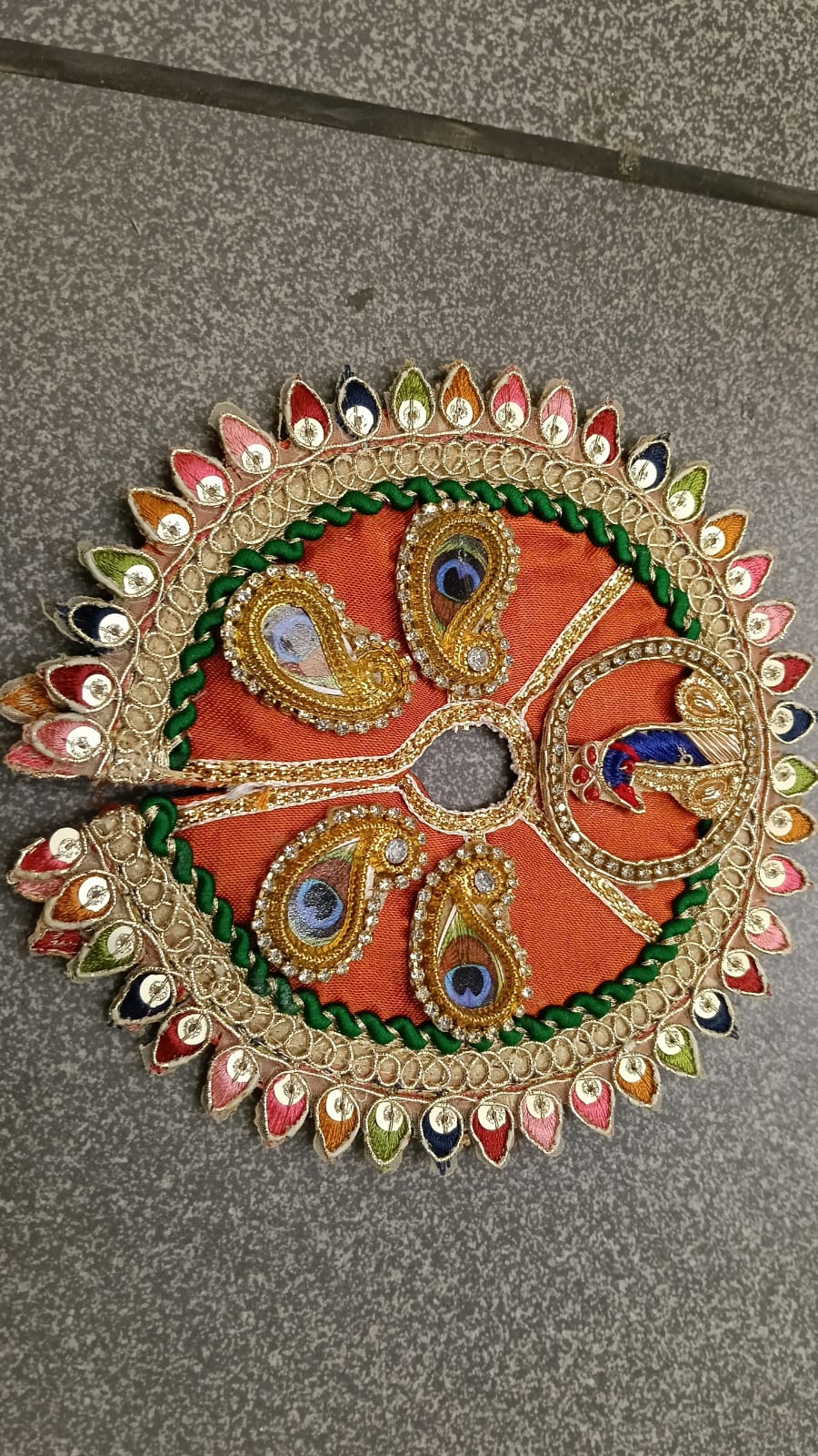 A traditional poshak for laddu gopal ji