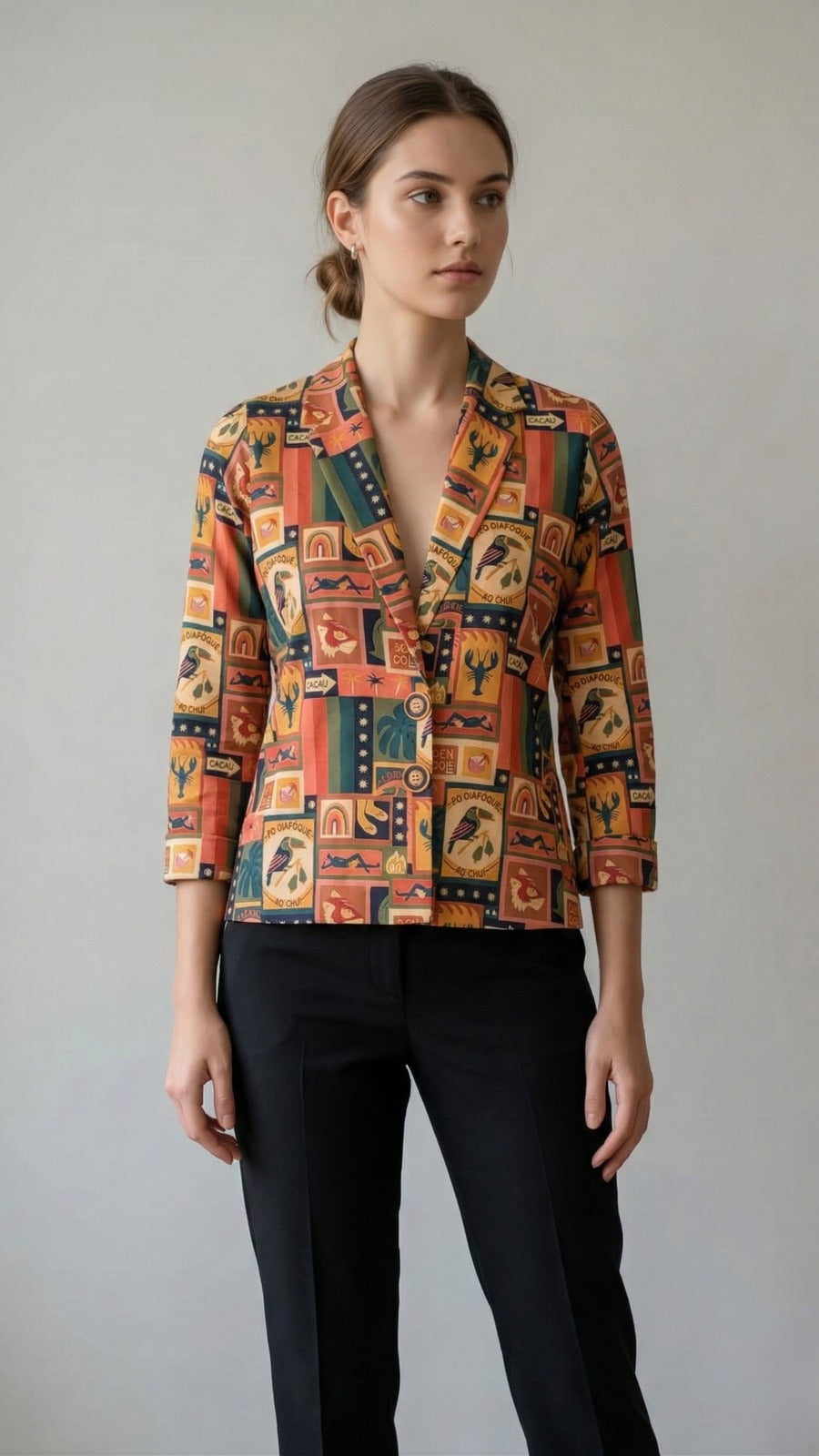 Timeless Comfort linen blazer