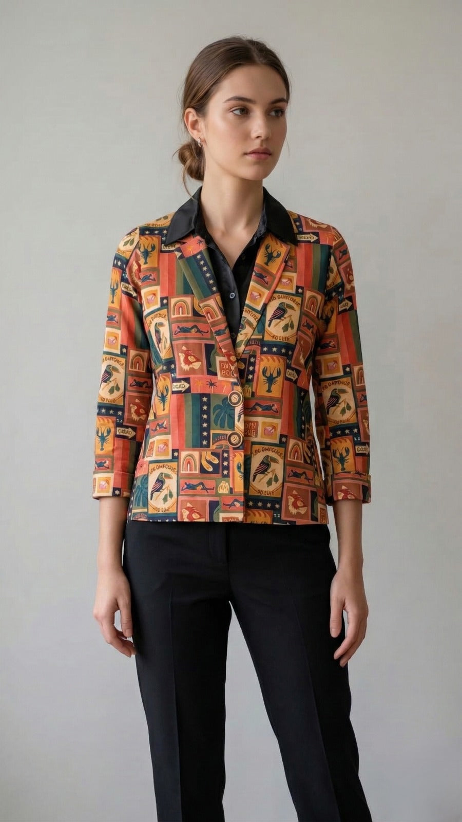 Timeless Comfort linen blazer