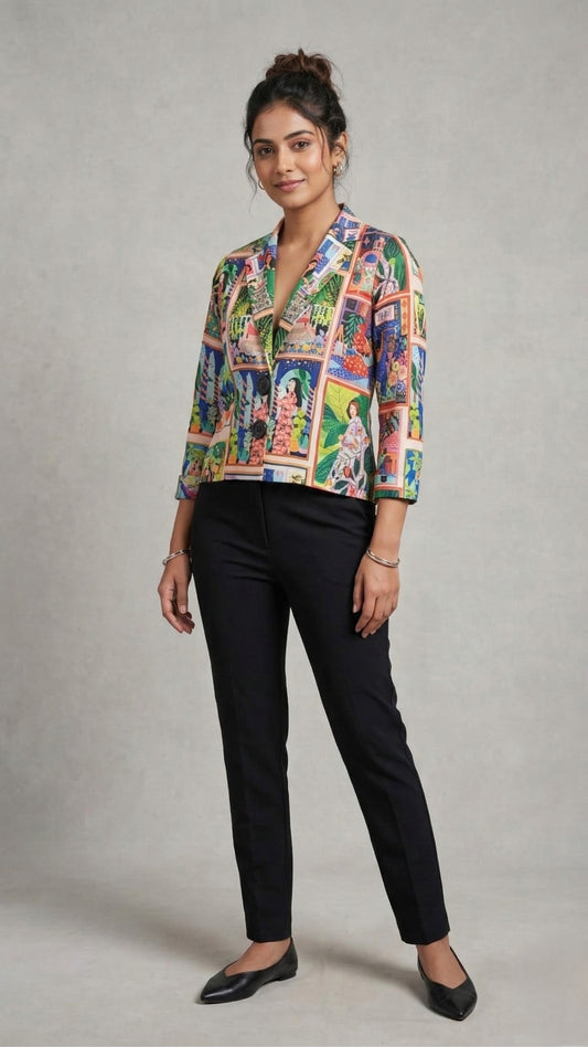 Timeless Comfort Linen Blazer