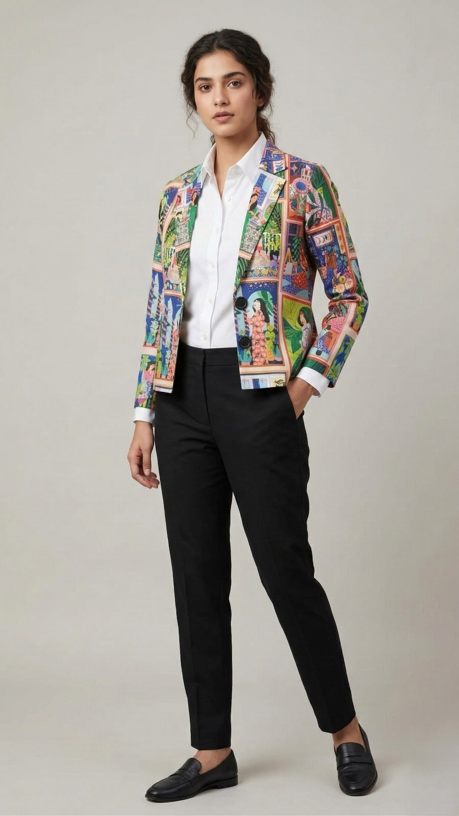 Timeless Comfort Linen Blazer