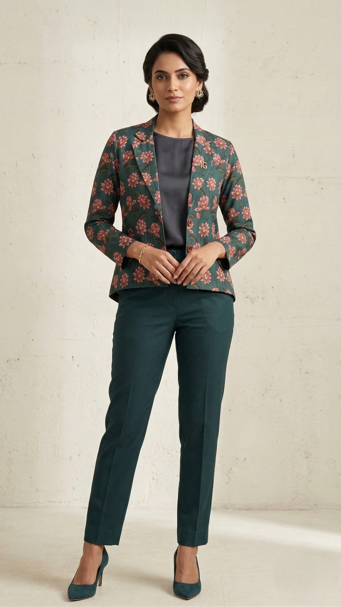 Timeless Comfort linen blazer